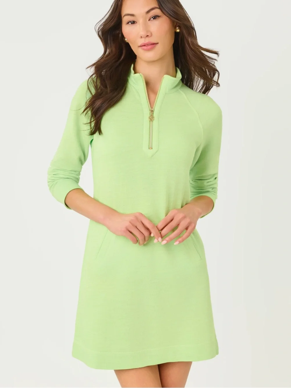NWT Lilly Pulitzer Ashlee Dress in Pistachio Macaron - Picture 1 of 4